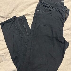 Express skinny distressed skinny jeans